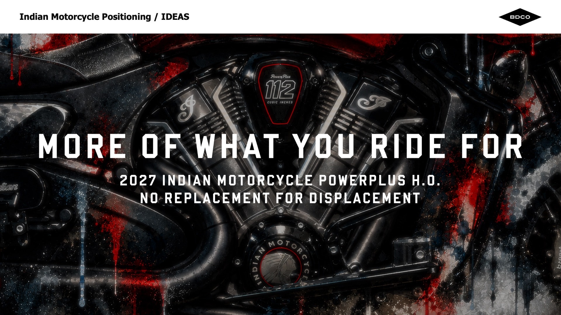 Indian Motorcycle PowerPlus HO engine closeup